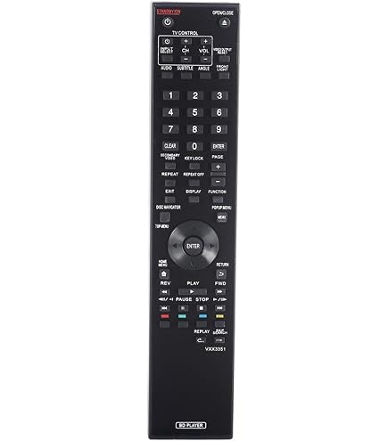 Amazon | XINFUTE 交換用RC-10 Accuphase AV CD リモコン E-408 E-350